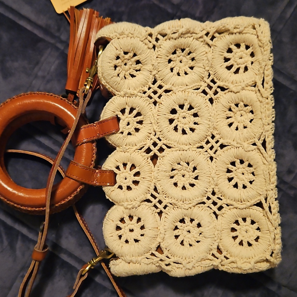 PATRICIA NASH VOBBIA Crochet Tote | Boho Chic, Festival, Hippie - Picture 6 of 9